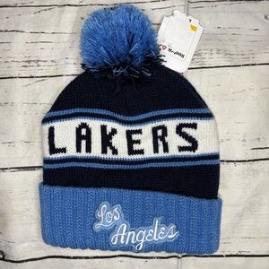 Reebok lakers Classic Navy and Light Blue Beanie